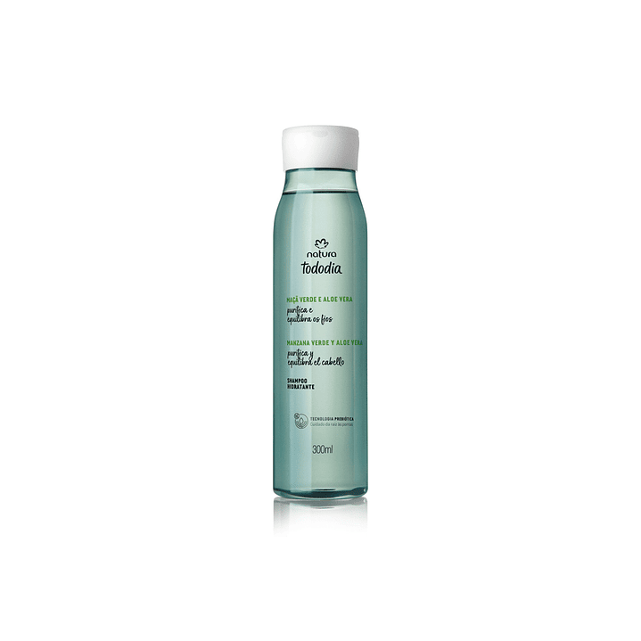 Shampoo manzana Verde y Aloe Vera 300ml Natura 1