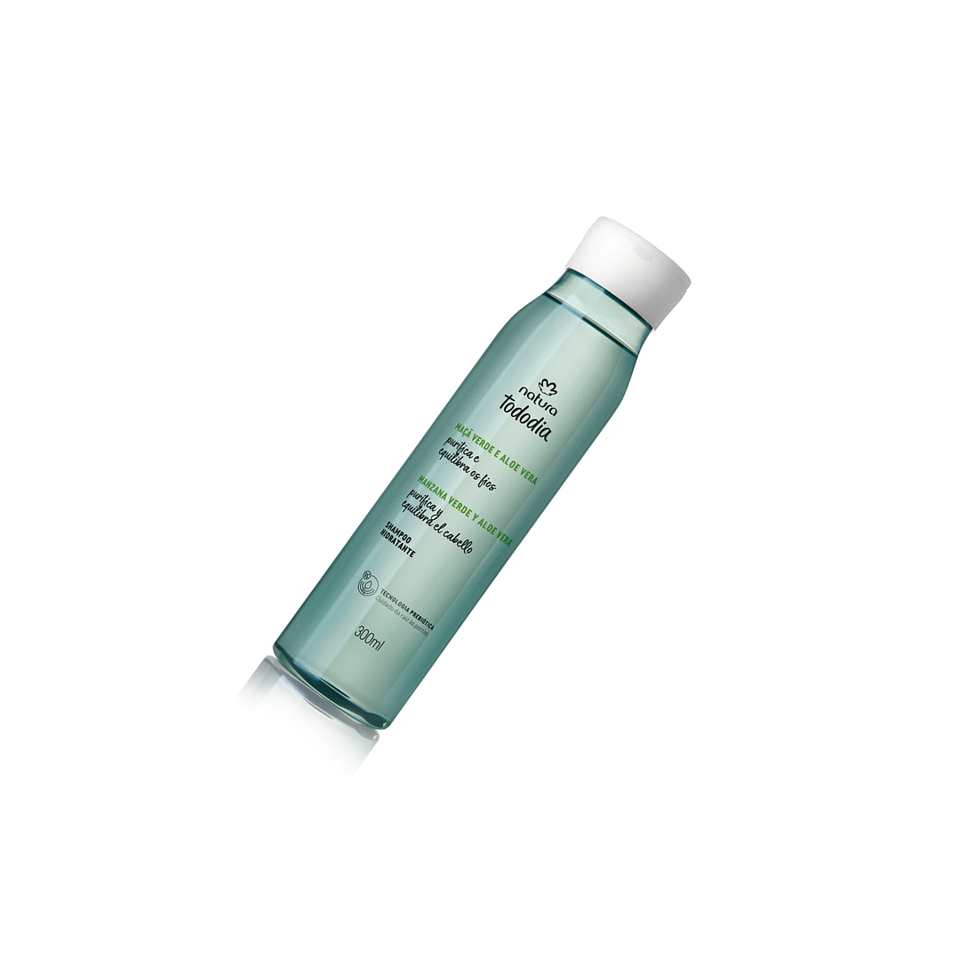 Shampoo manzana Verde y Aloe Vera 300ml Natura 2