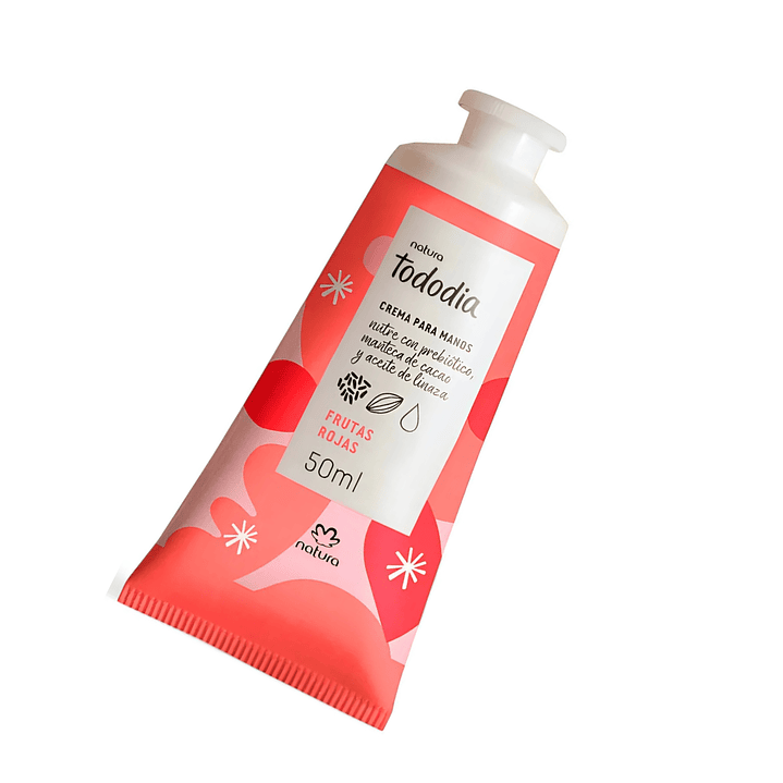 Crema de manos Tododia Frutas Rojas 50ml Natura 1