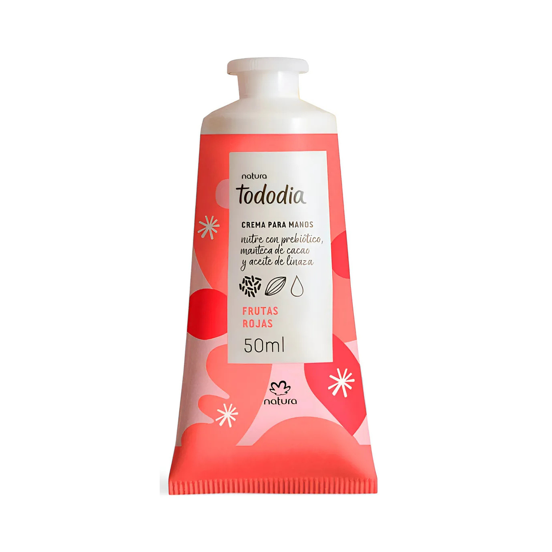 Crema de manos Tododia Frutas Rojas 50ml Natura 2