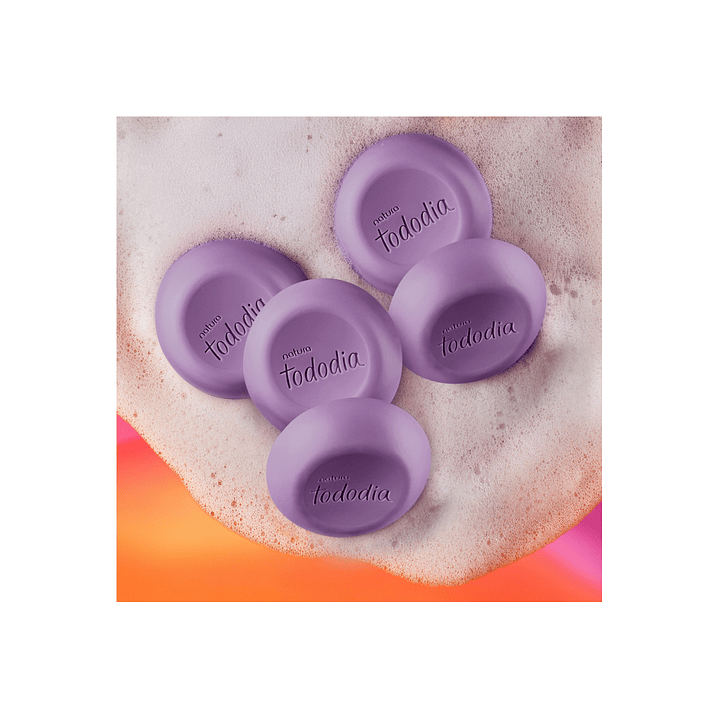 Jabón en Barra Mora y Flor de Durazno 5 uni 90g C/U Natura 2