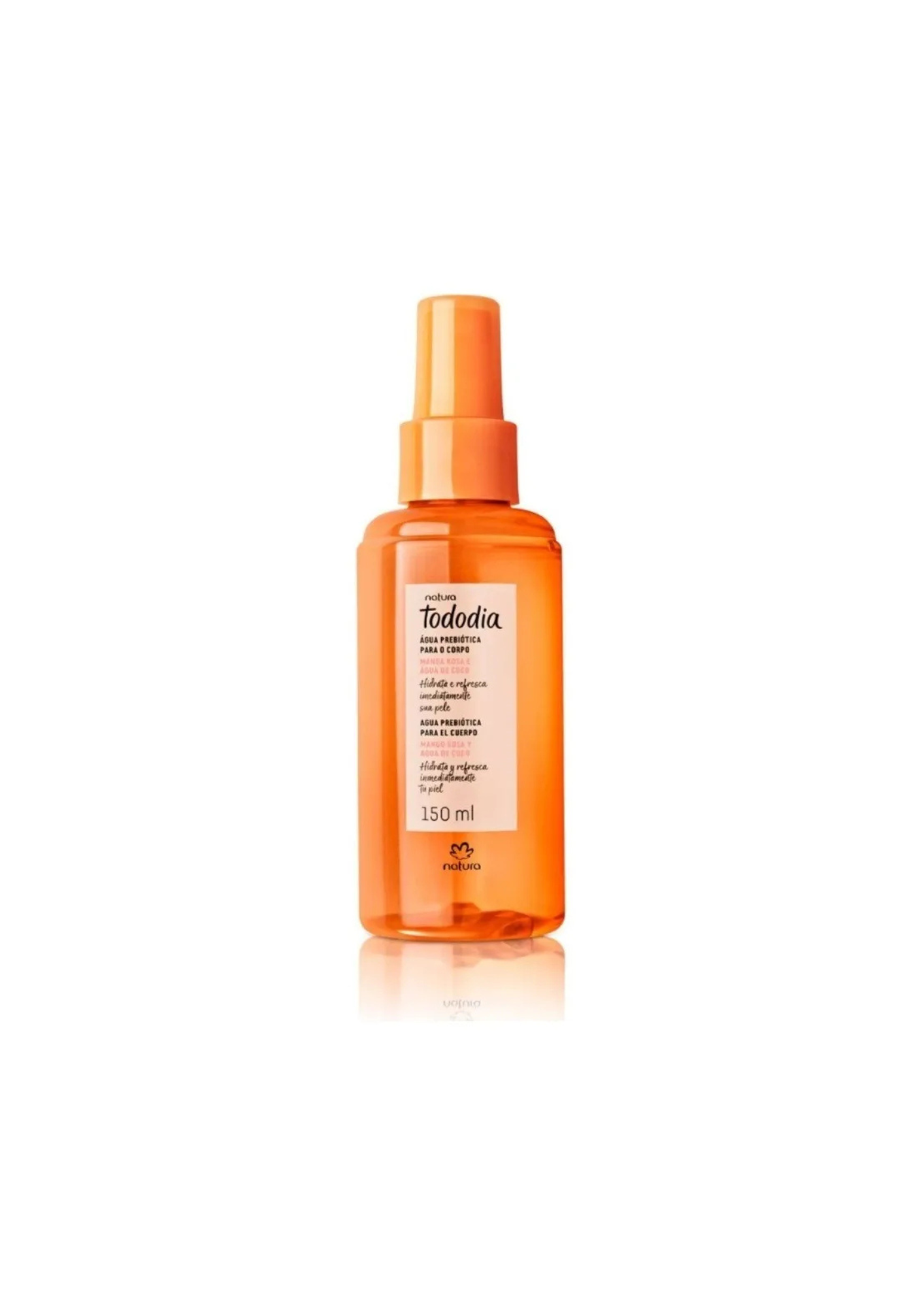 Agua Prebiótica Mango Rosa y Agua de Coco 150ml Natura