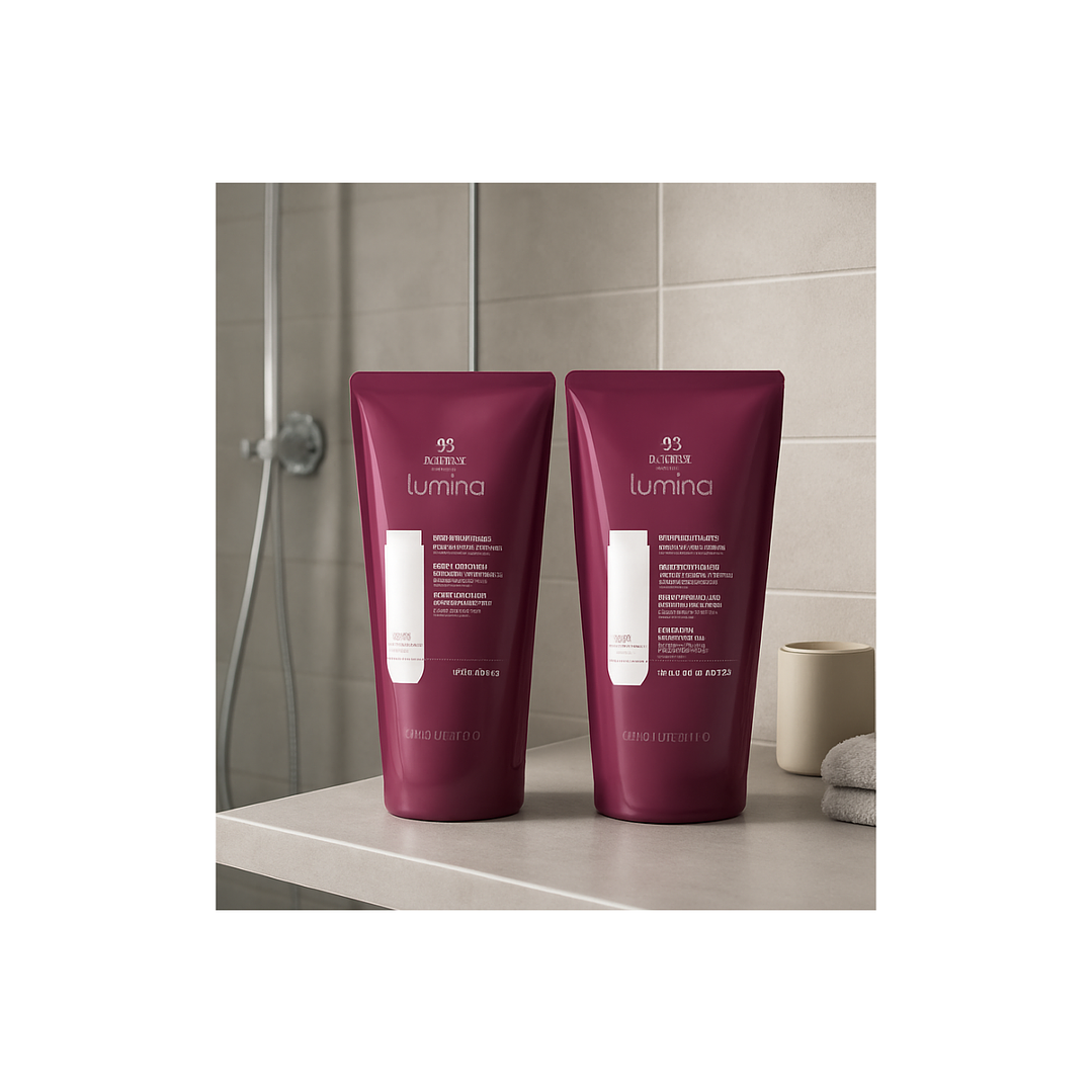 Kit Rep.Shampoo + Acond. Reconst. Daño Extremo Lumina 300ml 2