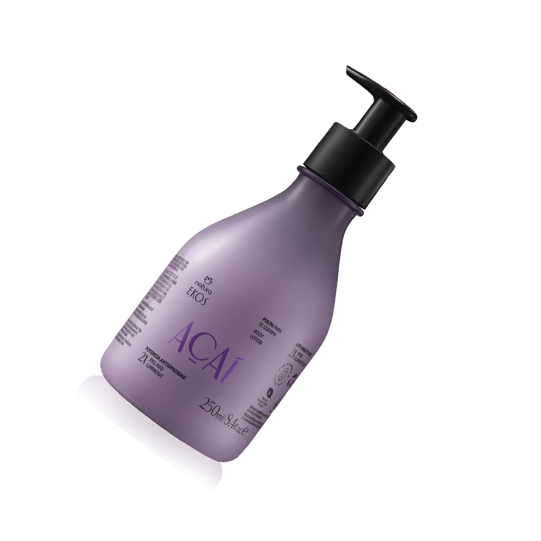 Crema para cuerpo hidratante Ekos Acaí 250ml natura 2