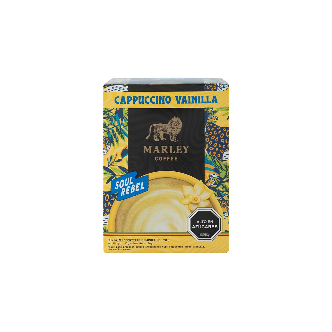 Café Soul Rebel Capuccino Vainilla Marley 1
