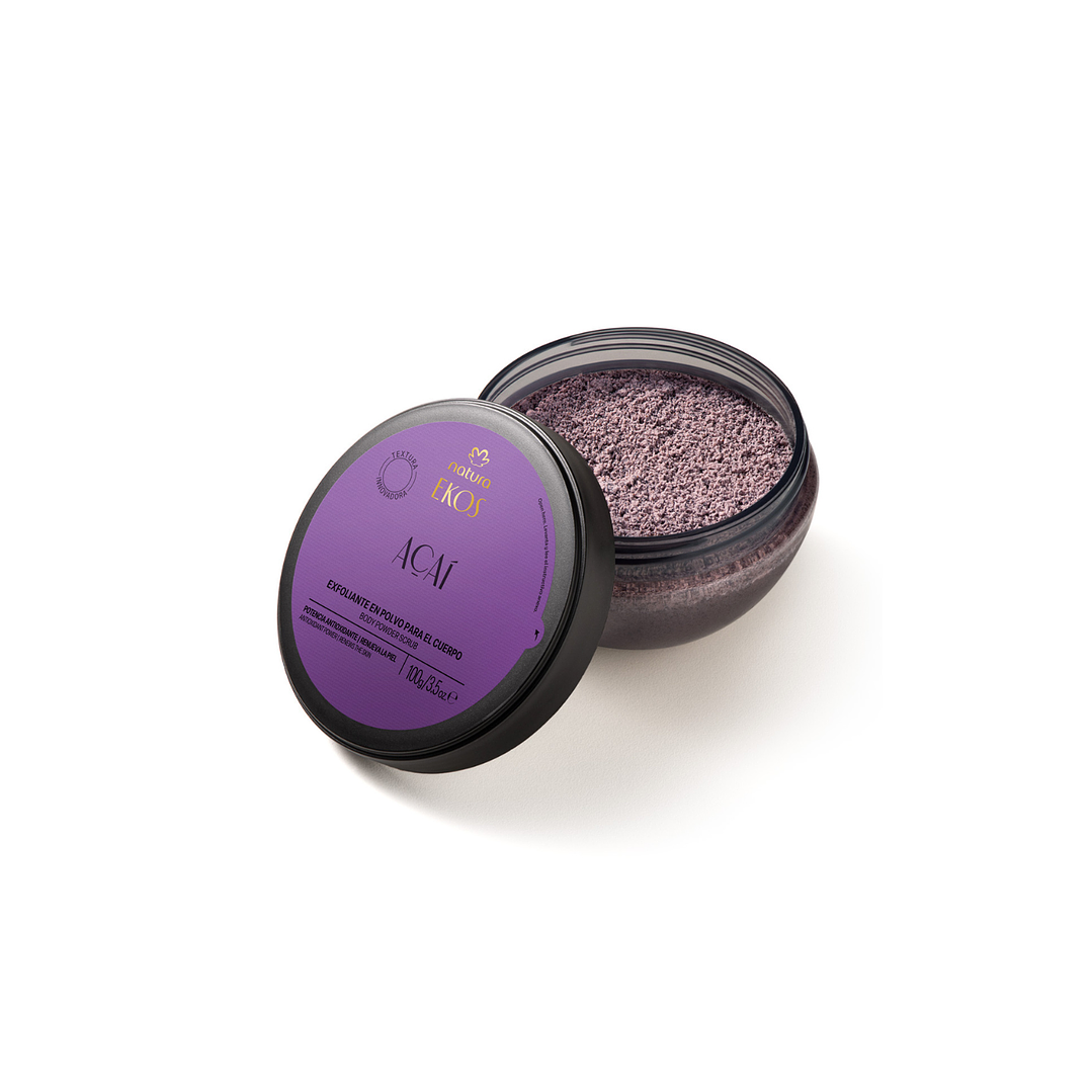 Exfoliante en Polvo para Cuerpo Ekos Acai 100 gr Natura 2