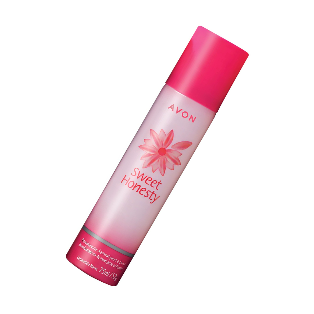 Desodorante para cuerpo aerosol Sweet Honesty Avon 2