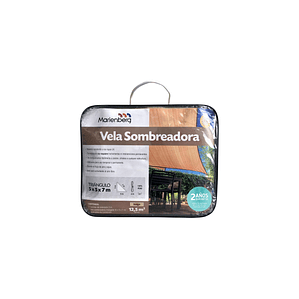 Vela sombreadora 5x5x7 m triángulo beige Marienberg