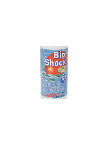 Bio shock Clarificante de Agua piscina 1 kg Pura tech
