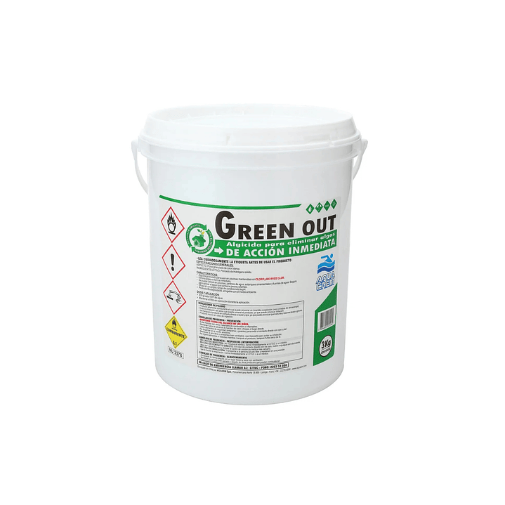 Alguicida piscina Green out Pura tech 3 kg  1