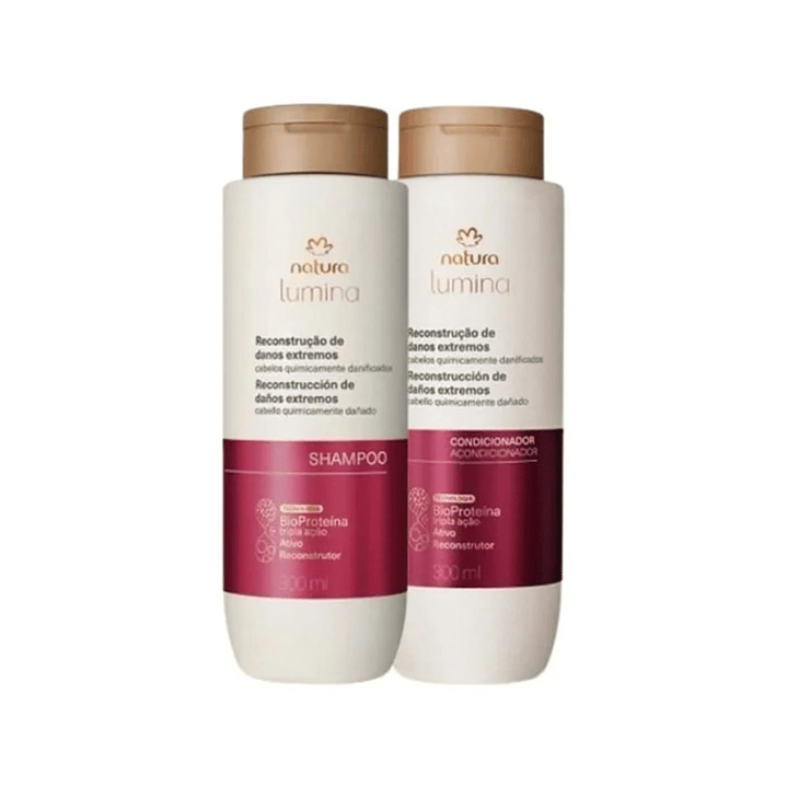 Kit Shampoo Acond. Reconstrucción De Daños Extremos Lumina 1
