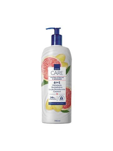 Loción corporal Frutas Cítricas y Jengibre Care Avon 700ml