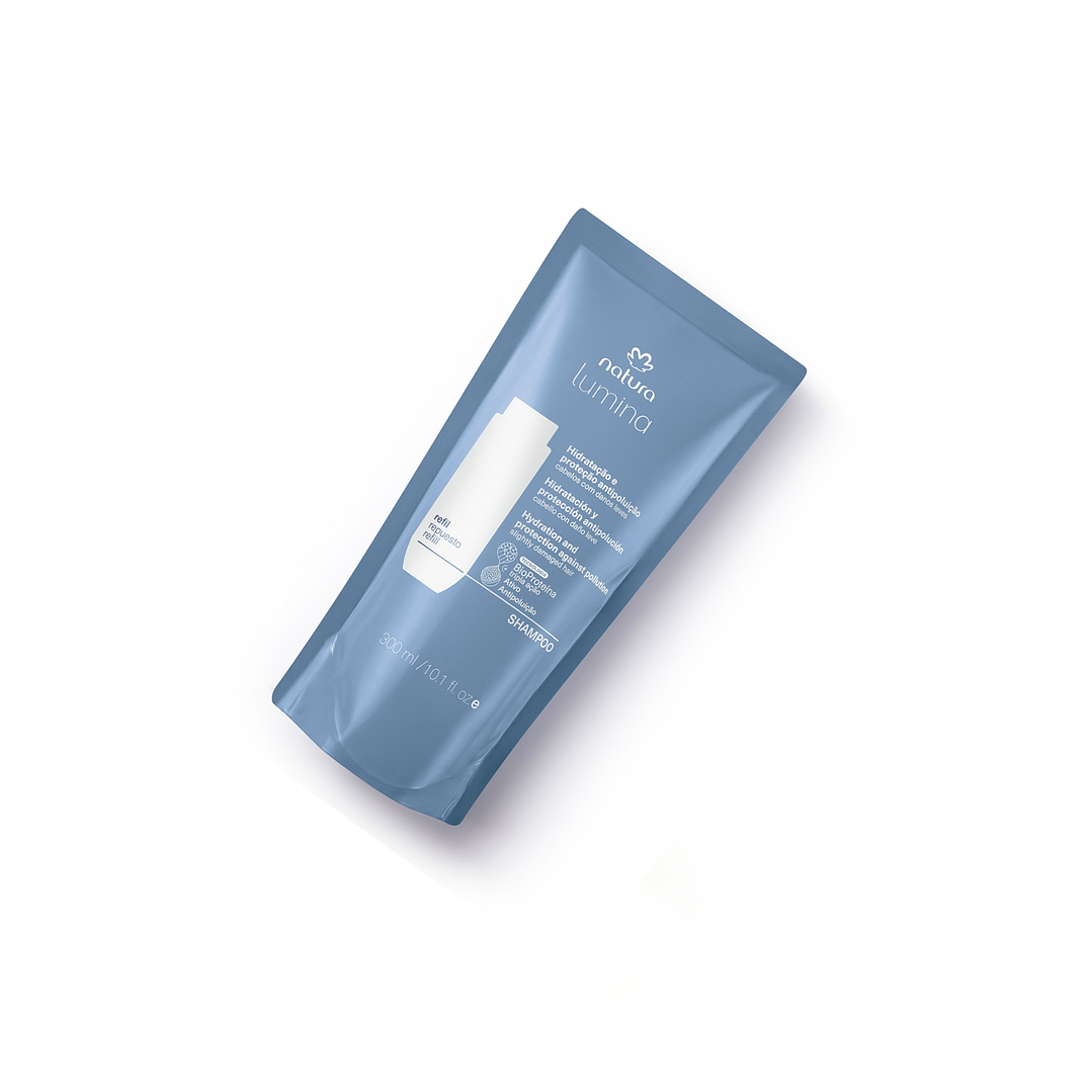 Repuesto Shampoo Hidratación Y Protección Natura 300ml 2