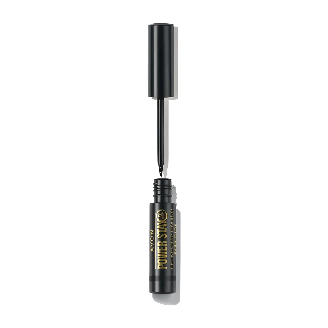Delineador Líquido Para Ojos Power Stay Avon 3,5ml  1