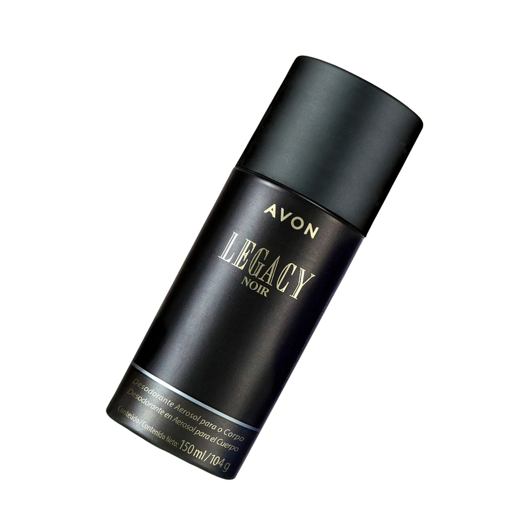 Desodorante Hombre Legacy Noir 150ml Avon 2