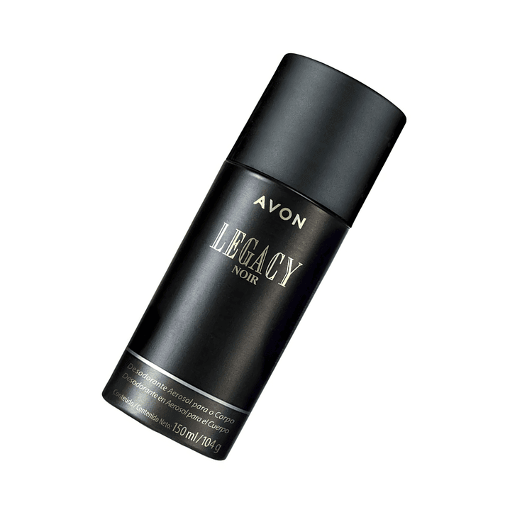 Desodorante Hombre Legacy Noir 150ml Avon 2