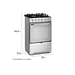 Cocina 4 Quemadores Con Grill GLP F 3000 Rt Fensa - Miniatura 2