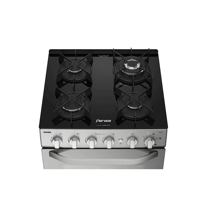 Cocina 4 Quemadores Con Grill GLP F 3000 Rt Fensa 3