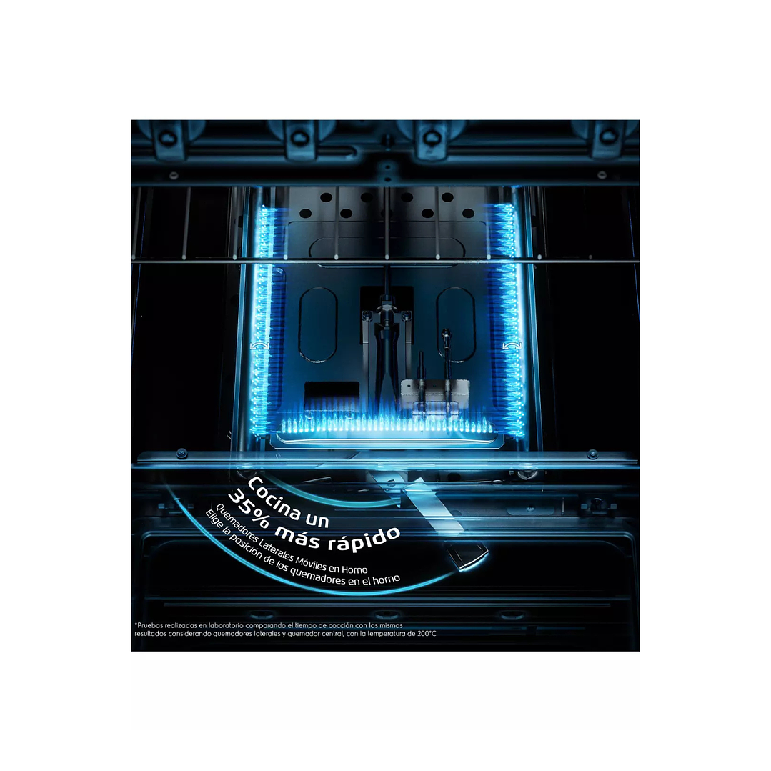Cocina a Gas 5 Platos VaporBake F 6000 T Fensa 5
