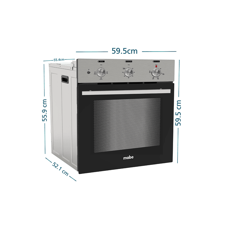 Horno Empotrable eléctrico 60cm Mabe - HM6031EXAI0 2