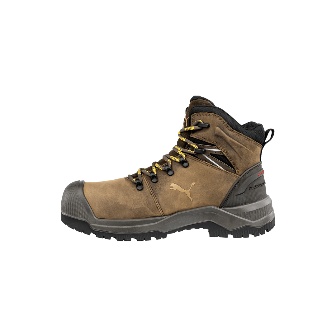 Calzado de seguridad Iron HD Brown Mid Nº 45 Puma 3