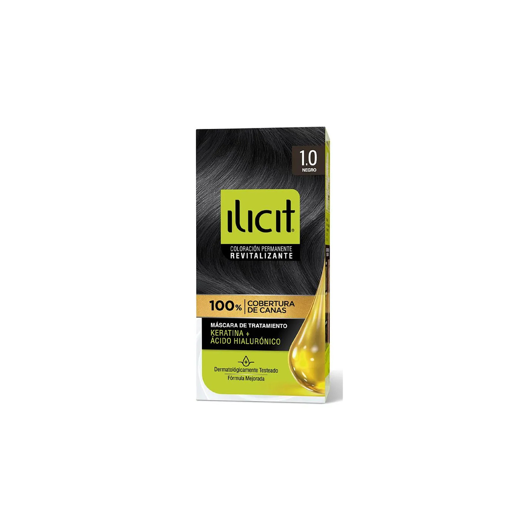 Tintura Máximo Brillo 1.0 Negro Ilicit 1