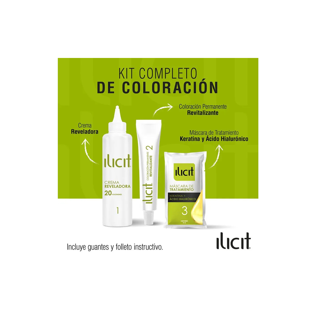 Tintura Máximo Brillo 1.0 Negro Ilicit 3