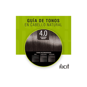 Tintura Máximo Brillo 4.0 Castaño Medio Ilicit