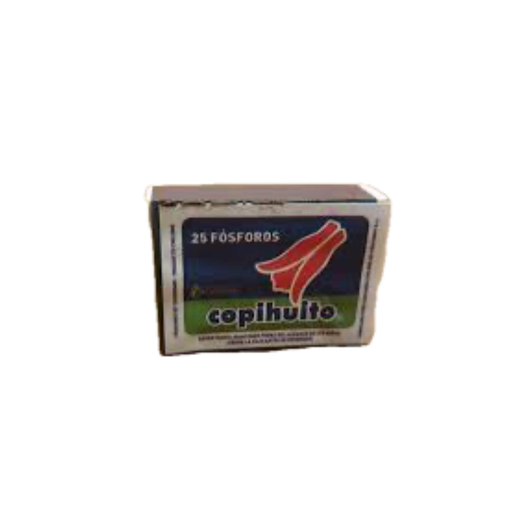 Fosforos Copihuito 10 cajas con 10 cajitas de 25 fosforos 2
