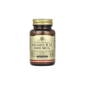 Vitamina B12 sublingual, 1000 mcg, 250 comprimidos