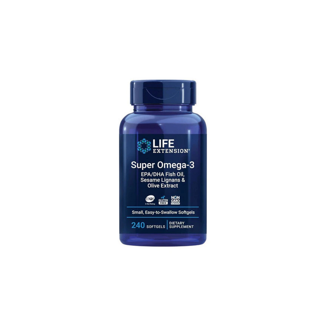 Life Extension, Super Omega-3 240 Cápsulas  1