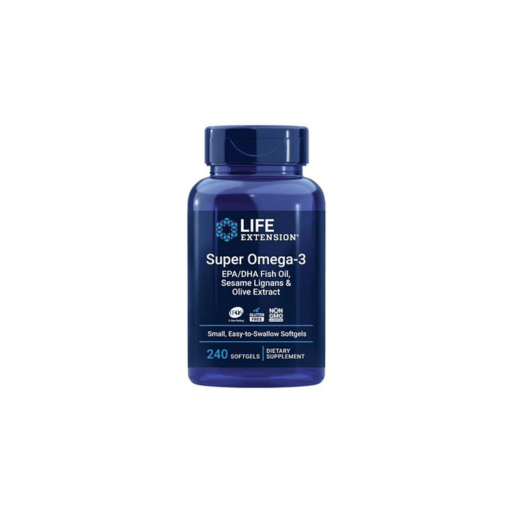 Life Extension, Super Omega-3 240 Cápsulas  1
