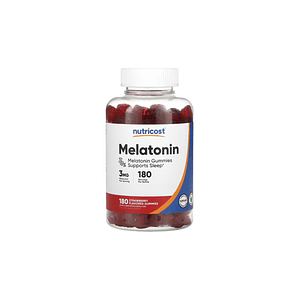 Gomitas con melatonina Sabor Fresa 3 mg 180 uni