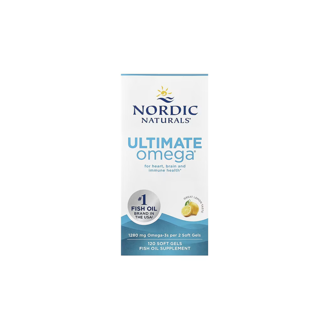 Ultimate Omega Nordic Naturals 1280mg 120 Cápsulas 2