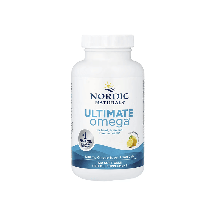 Ultimate Omega Nordic Naturals 1280mg 120 Cápsulas 1
