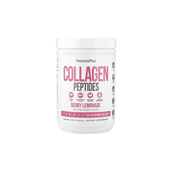 Péptidos de colágeno, Limomnada de Berry NaturesPlus 378 gr 1