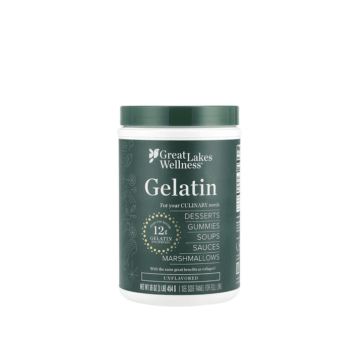 Gelatina sin Sabor 454 gr Great lakes Wellness 1
