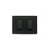 Interruptor Doble Conmutador 9/24 Armado S33 Noir