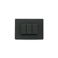 Interruptor triple 9/24 Armado Negro Mate - Miniatura 1