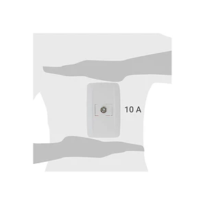 Toma TV coaxial Primmus blanco