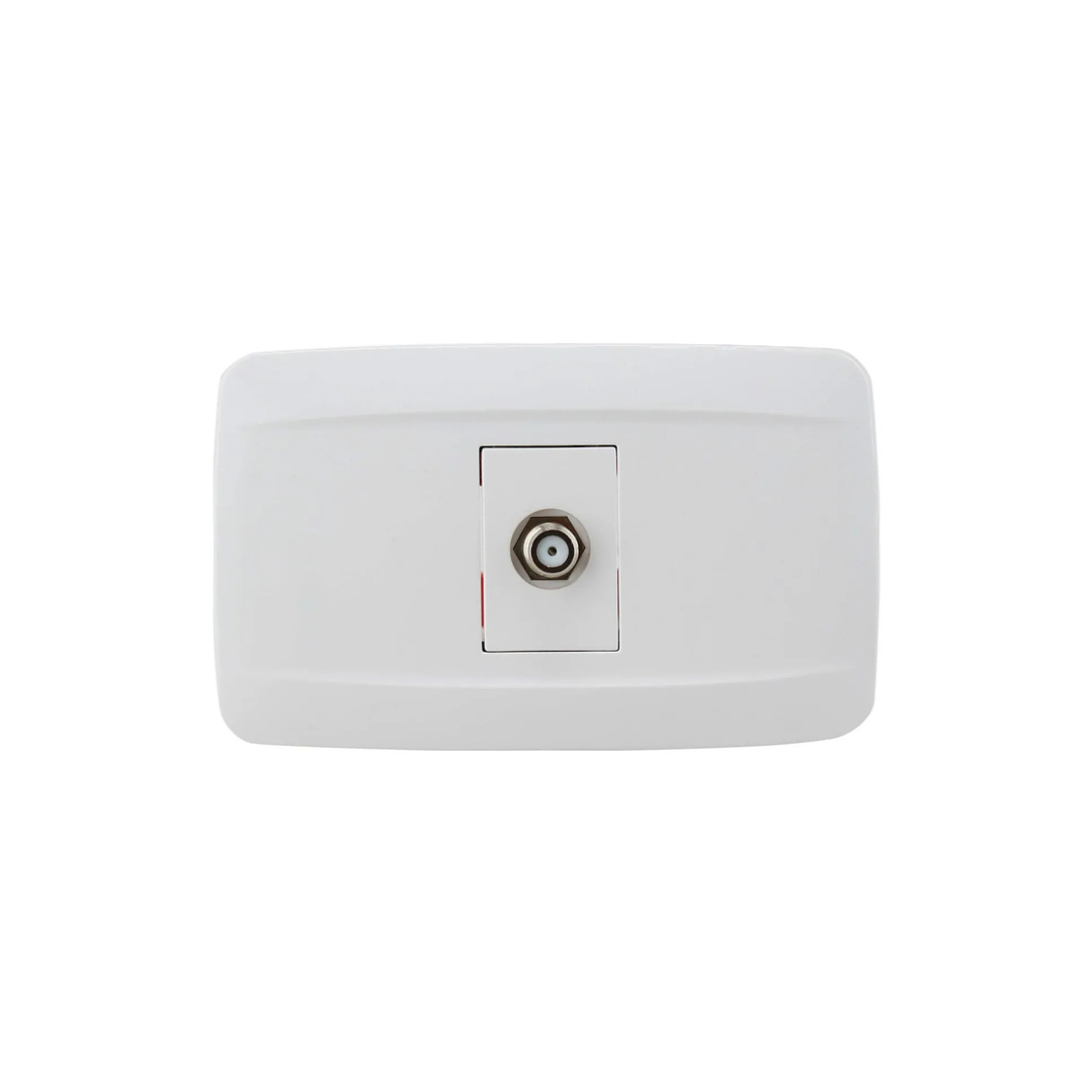 Toma TV coaxial Primmus blanco 2