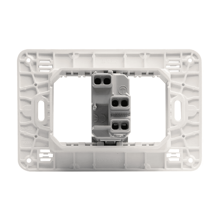 Enchufe Simple 10/16A Gris Semi Armado Matixgo 2