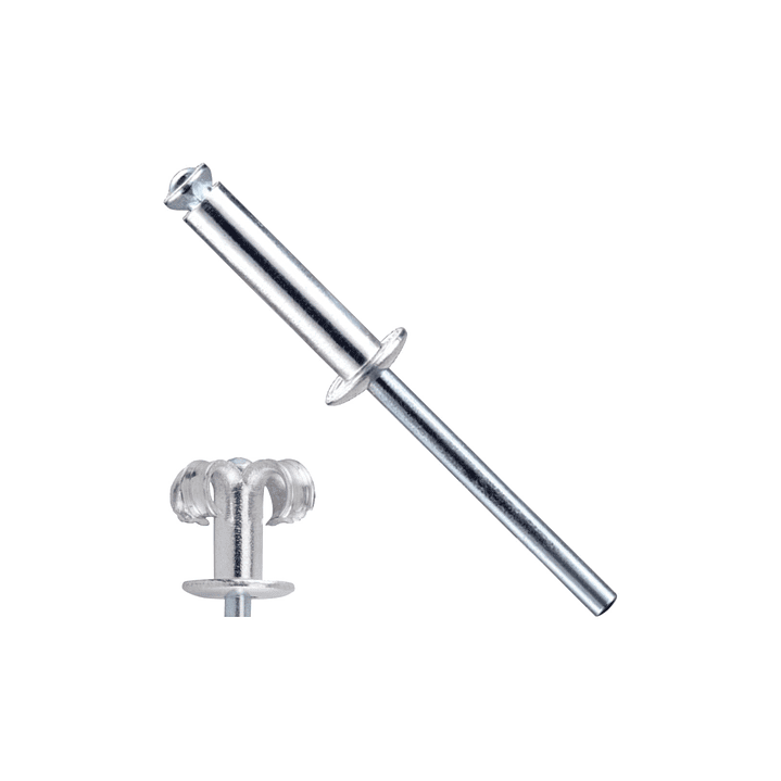Remache de aluminio ripo POP 4.8x35 26RTP 200 Uni 1