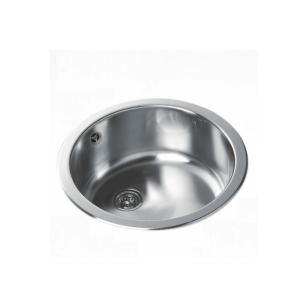 Lavaplato reondo empotrar 1C Empotrar 45cm Teka 2