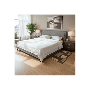 Bajada de Cama Carrera Cuadros 50x90 cm Polipropileno Café
