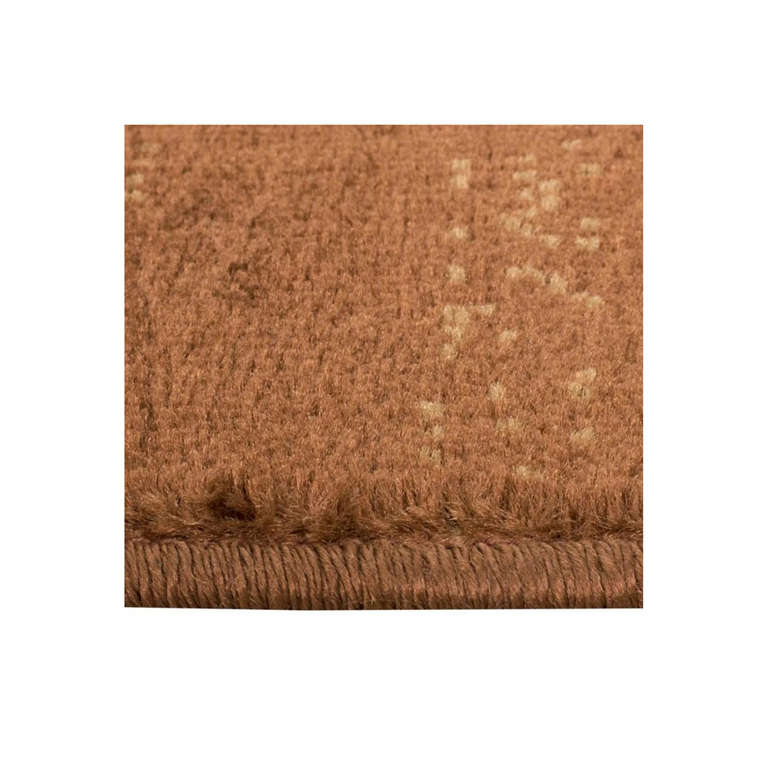 Bajada de Cama Carrera Cuadros 50x90 cm Polipropileno Café 4