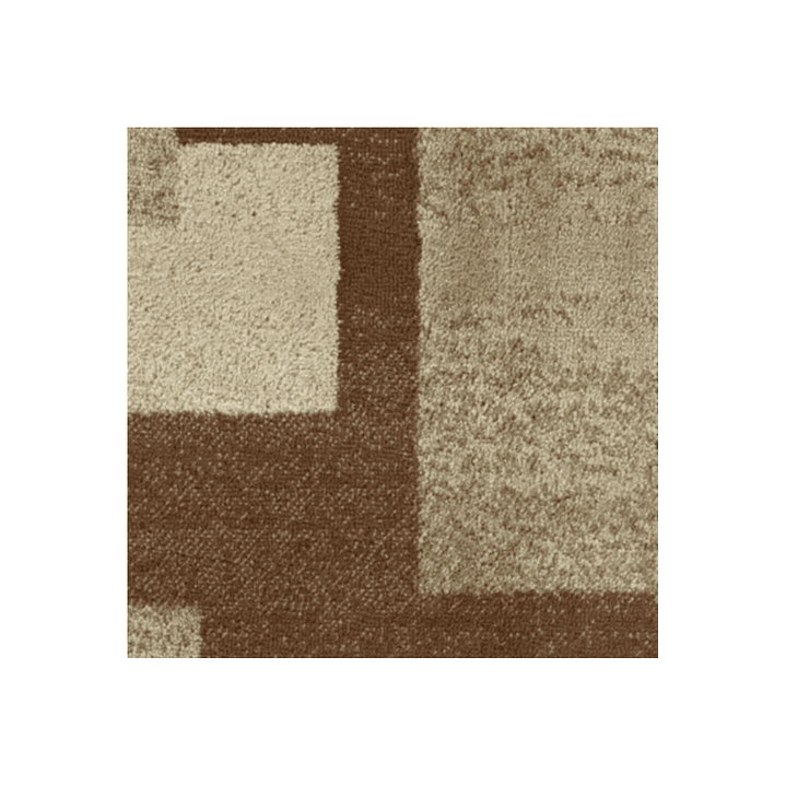 Bajada de Cama Carrera Cuadros 50x90 cm Polipropileno Café 5