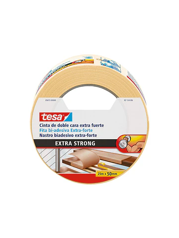 Cinta doble cara 25m x 50mm Extra Fuerte Tesa