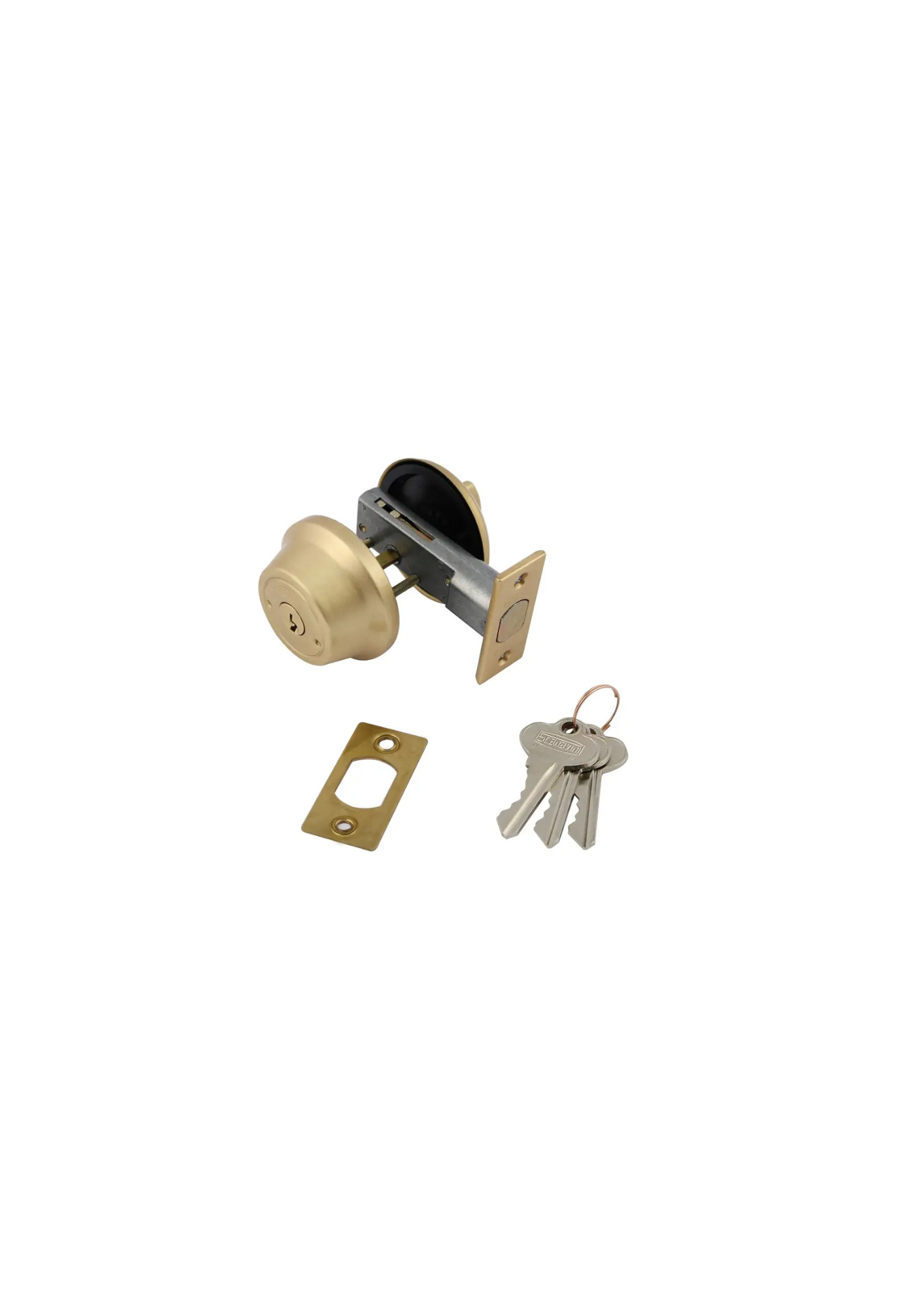 Cerrojo de seguridad Scanavini 4074 Bronce Satinado