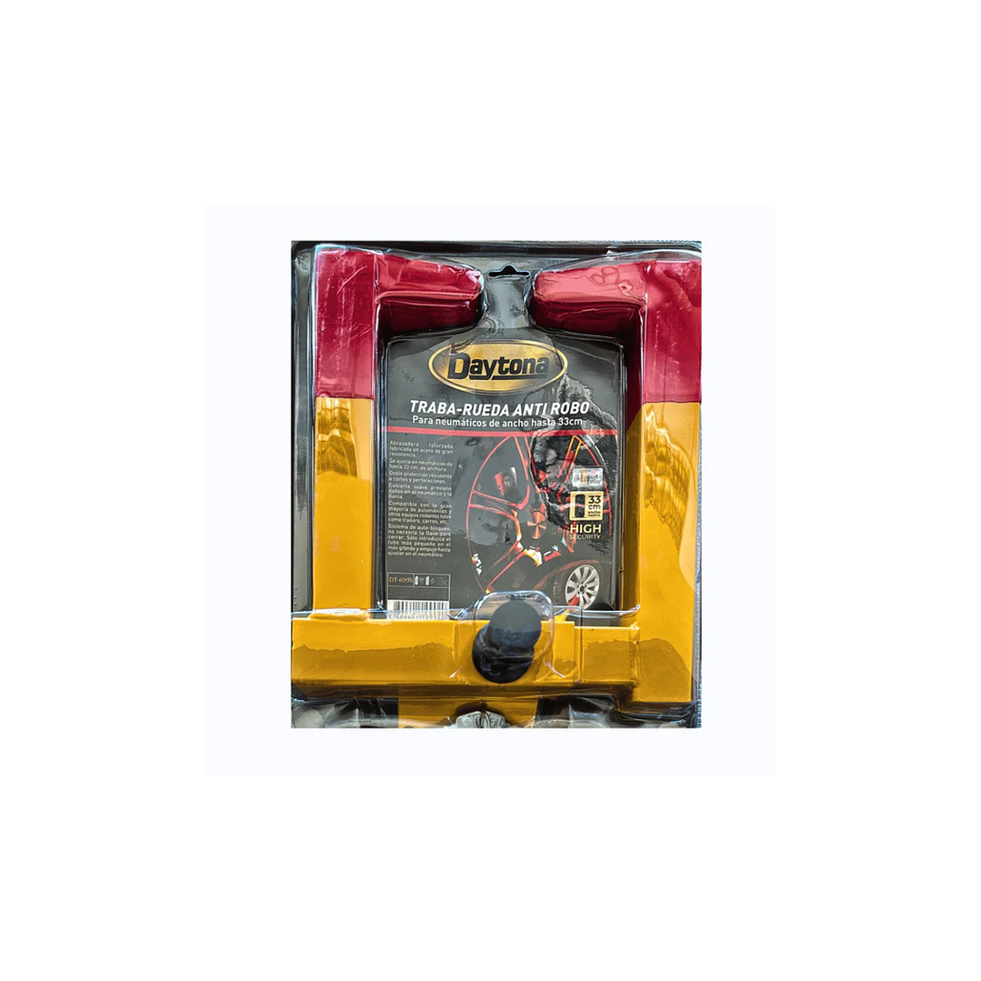 Traba Rueda Seguridad Daytona 33 cm Ancho Max 1
